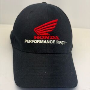 Honda performance Ultra Fit Black Hat Fitted